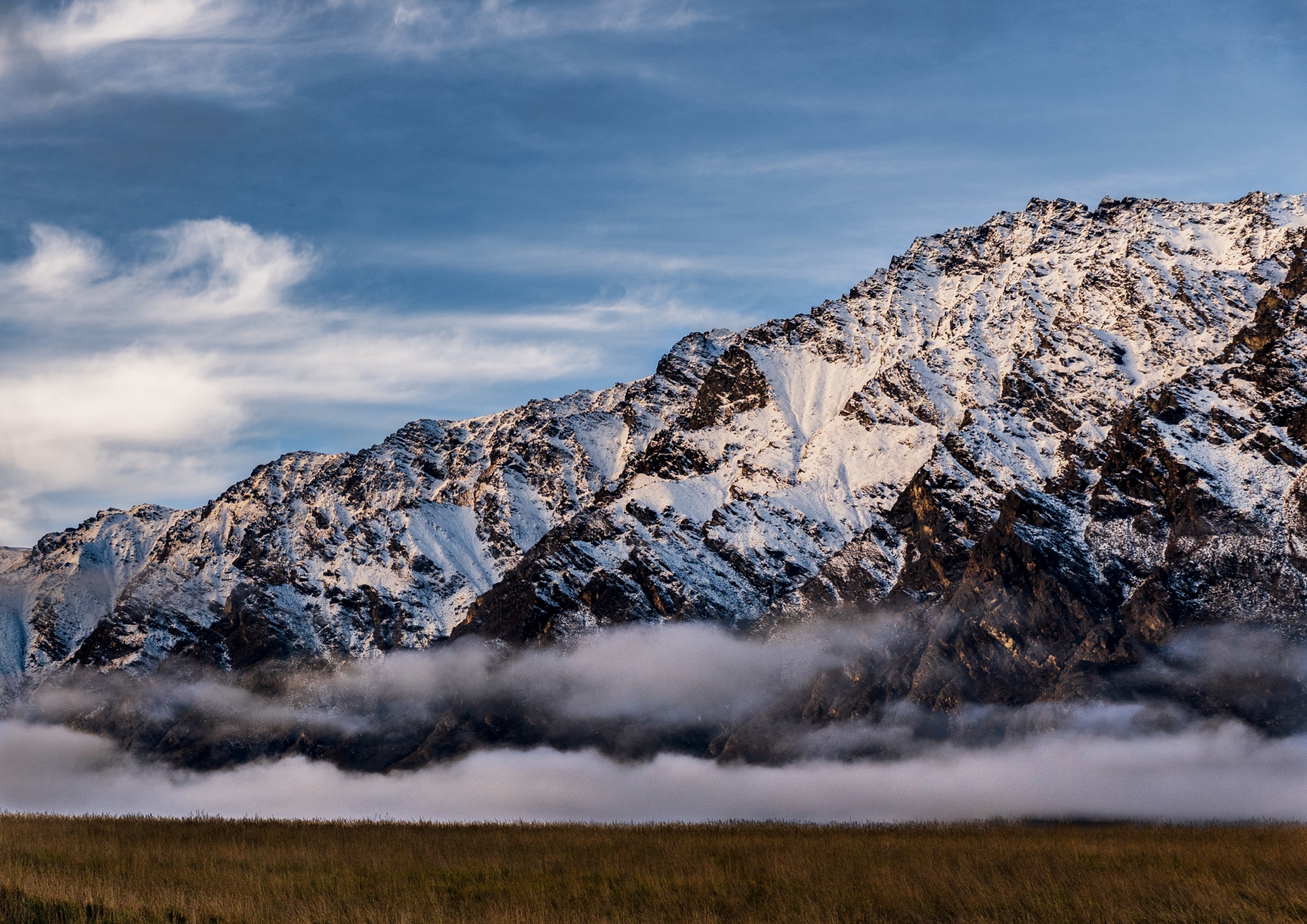 Homestead Bay to The Remarkables horizontal fine art print by Amalia Remus